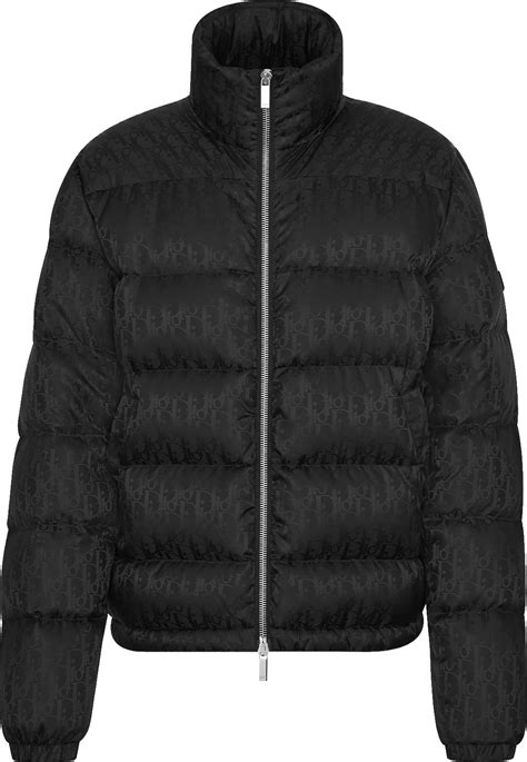 dior puffe|christian Dior puffer jacket black.